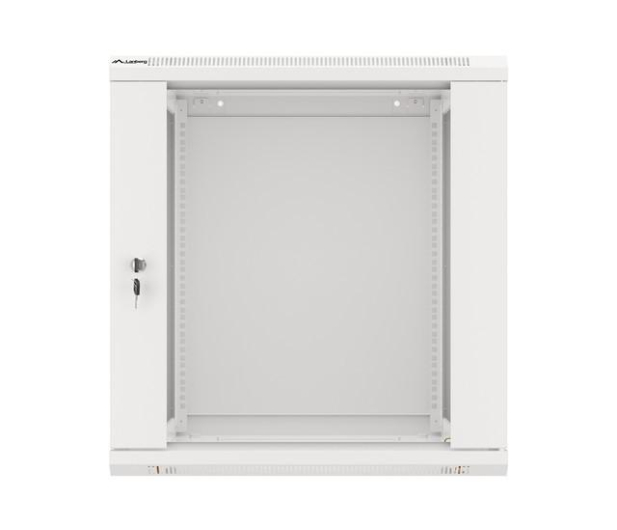 Lanberg Wisząca 19" 12U 600x600mm jednosekcyjna (szara) - 455394 - zdjęcie 10